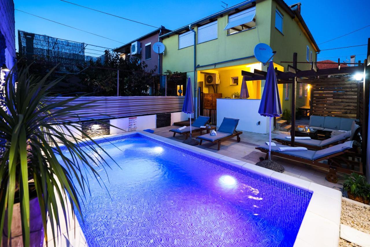 Apartment Rustica Zadar With Exclusive Use Of The Pool-Ground Floor Zewnętrze zdjęcie